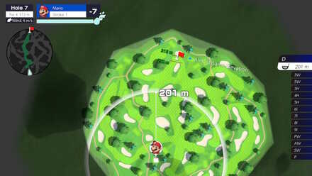 Mario Golf Rookie Course Hole 7