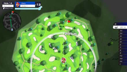 Mario Golf Rookie Course Hole 14