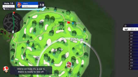 Mario Golf Rookie Course Hole 15