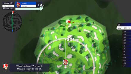 Mario Golf Rookie Course Hole 17