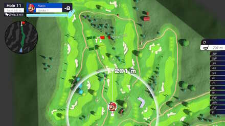 Mario Golf Bonny Greens Hole 11