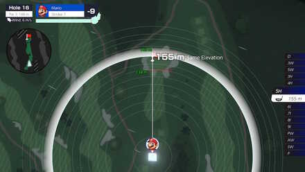 Mario Golf Bonny Greens Hole 16