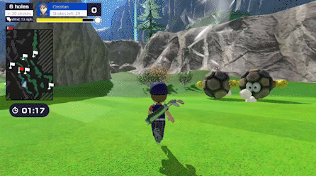 Mario Golf Special Dash Obstacles.gif