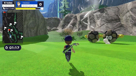 Mario Golf Special Dash Obstacles.gif