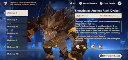 Genshin - Showdown-Ancient Rock Drake I