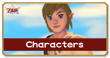 Zelda Skyward Sword HD - List of Characters