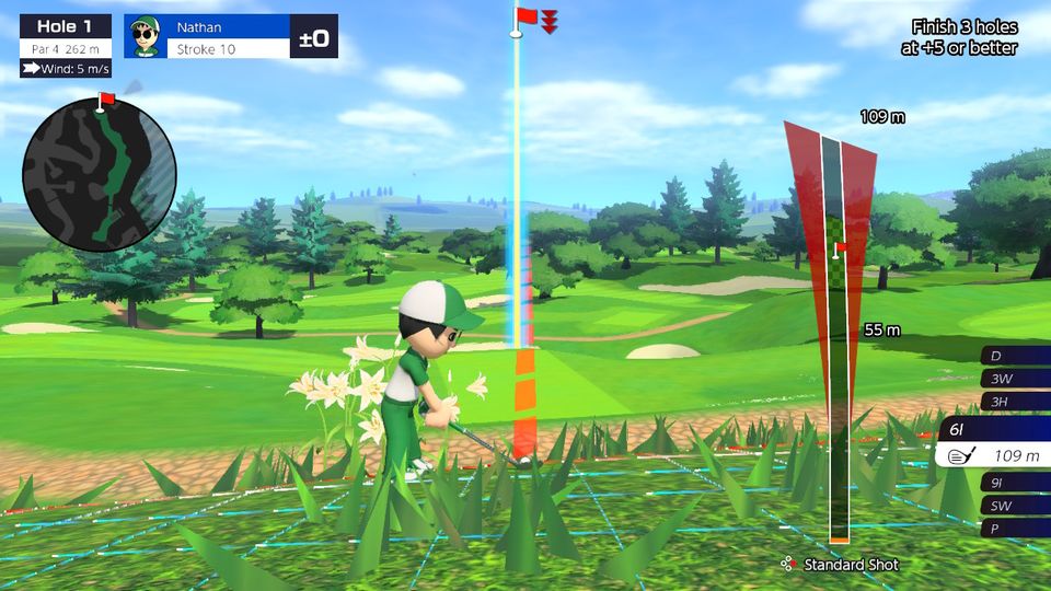 Mario Golf Deep Rough