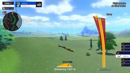 Mario Golf Out of Bounds