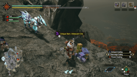 MH Rise - Bismuth Prism from Iridescent Ore