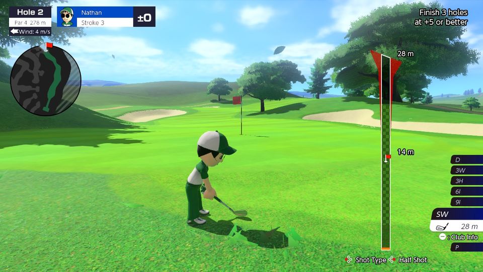 Mario Golf Short Rough