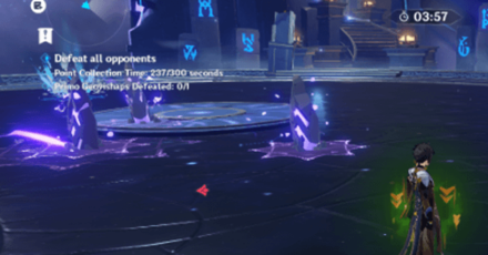 Genshin - Showdown Ancient Rock Drake - Elemental Infused Stones