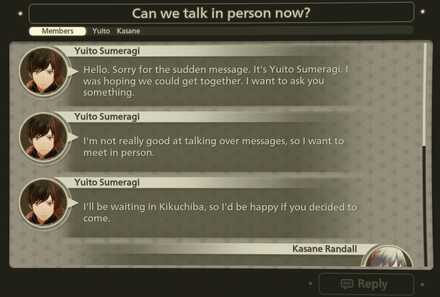 Yuito Bond Episode Brain Message