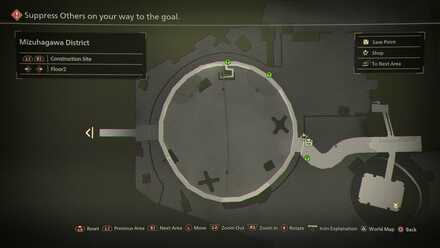 Mizuhagawa District Construction Site Floor 2 Mapped Items