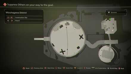 Mizuhagawa District Construction Site Floor 3 Mapped Items