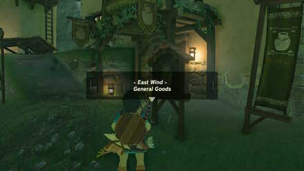 Hateno Village East Wind General Goods