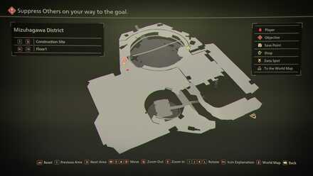 Mizuhagawa District Construction Site Floor 1