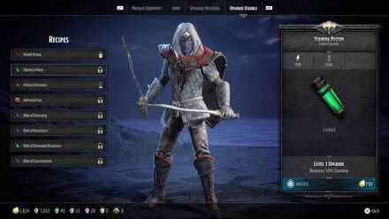 Dark Alliance Stamina Potion Useable