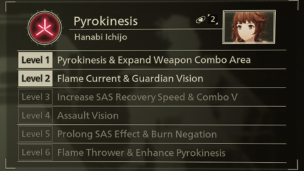 Hanabi Ichijo SAS Level Up