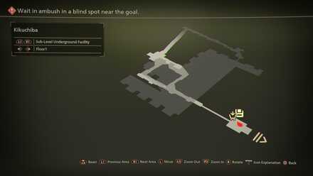 Sub-Level Underground Facility Floor 1