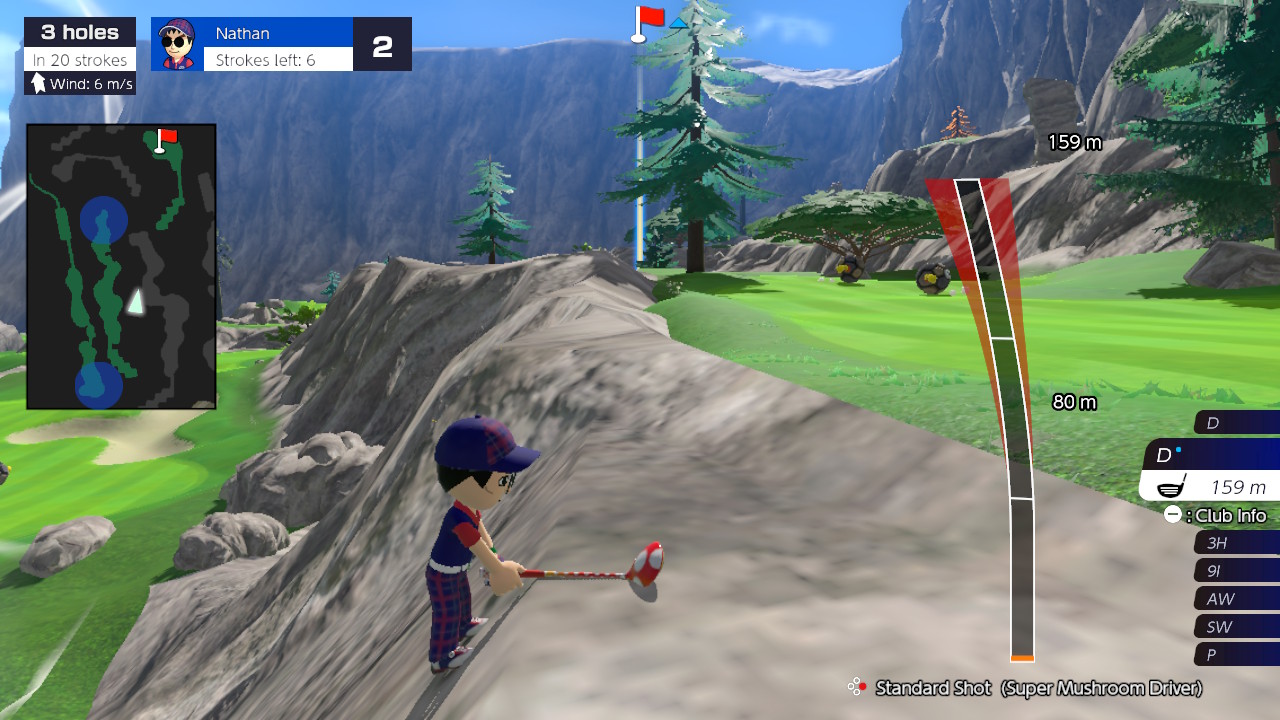 Mario Golf Rock