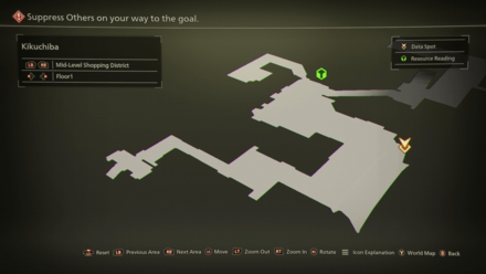 Kikuchiba Mid-Level Shopping District Mapped Items