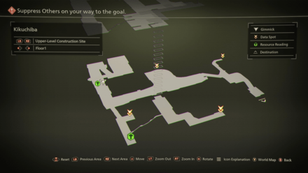 Kikuchiba Upper-Level Construction Site Mapped Items