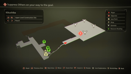 Kikuchiba Upper-Level Construction Site Mapped Items