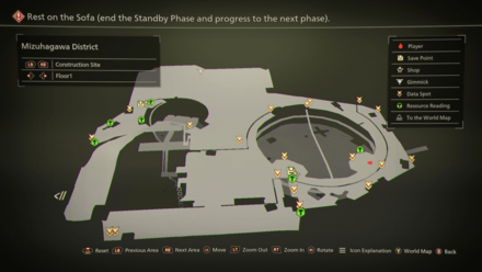 Mizuhagawa Disctrict Construction Site Mapped Items