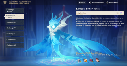 Genshin - Lament Bitter Hate I