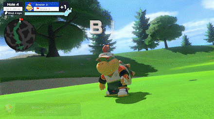 Bowser Jr. Birdie animation