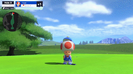 Toad Bogey animation