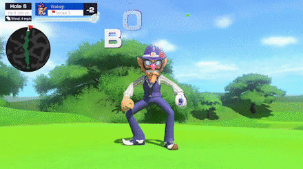 Waluigi Bogey animation