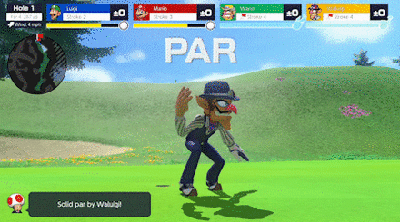 Waluigi Par animation