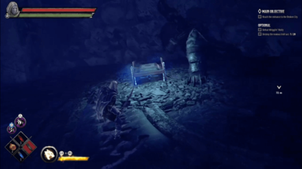 Dark Alliance - Broken City Chest Location 1