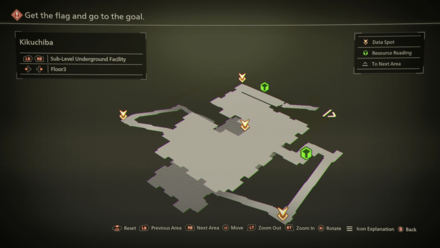 Kikuchiba Sub-Level Underground Facility Mapped Items