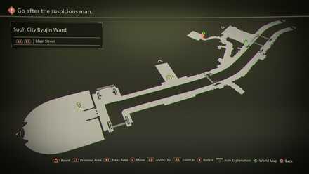 Suoh City Ryujin Ward Mapped Items