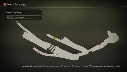 Parking Area Mapped Items