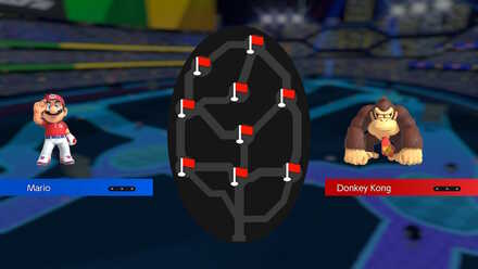 Battle Golf Stadium Strategic Course Map