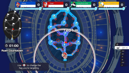 Battle Golf Stadium Strategic Course Bob-omb Locations