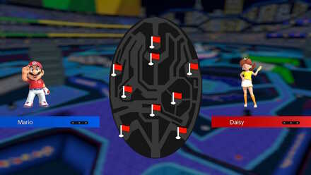 Battle Golf Stadium Technical Course Map