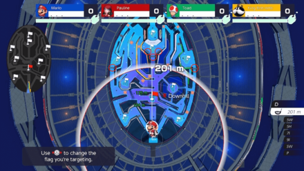 Battle Golf Stadium Technical Course Whomp Map