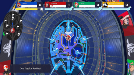 Battle Golf Stadium Technical Course Bob-omb Map