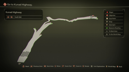 Kunad Highway Suoh Exit Map