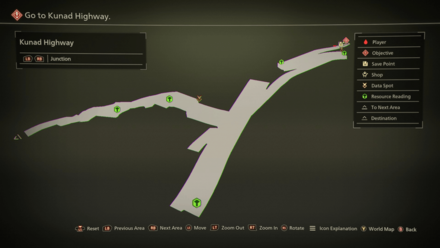Kunad Highway Junction Map
