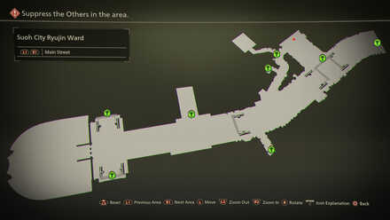 Main Street Mapped Items