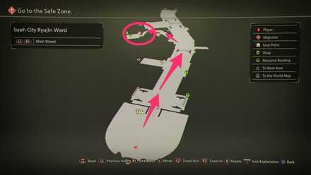 Path to Suoh OSF Chief Office