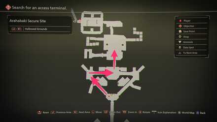 Yuito Route Teleportation Path