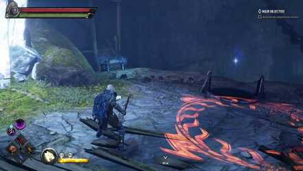 Dark Alliance - A Crystal Crown Chest Location 2