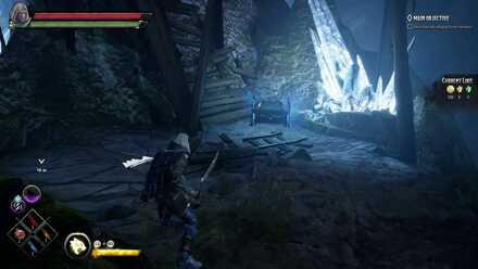 Dark Alliance - A Crystal Crown Chest Location 1