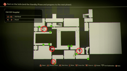 Scarlet Nexus - Mysterious Text Floor 3 Map